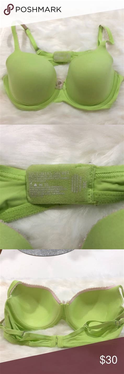 Victoria Secret Bra Demi 38c Lime Green Victoria Secret Bras Bra