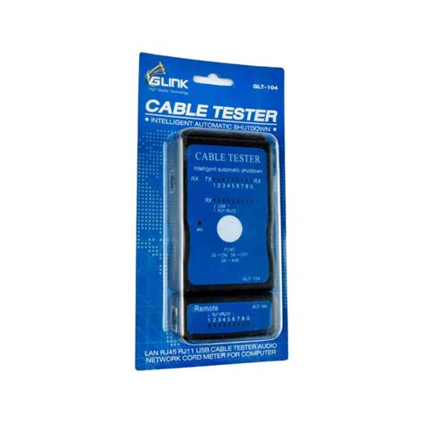 Testeador Para Cable De Red Rj Glt Glink Westor Pe