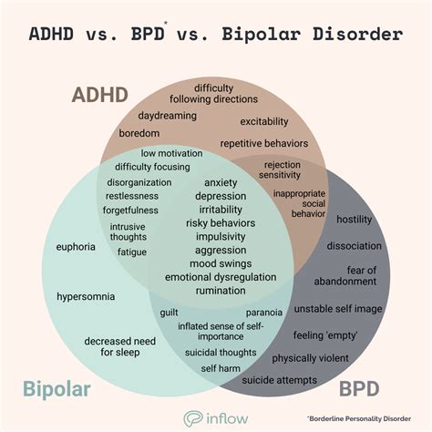 Schizophrenia Depression Venn Diagram Bipolar Depression Dis