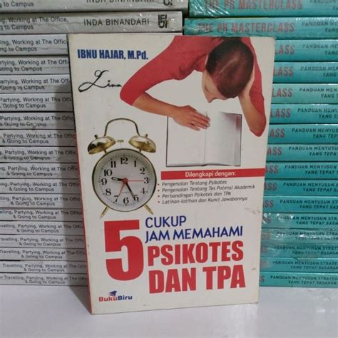 Jual Buku Super Murah Buku Cukup 5 Jam Memahami Psikotes Dan TPA