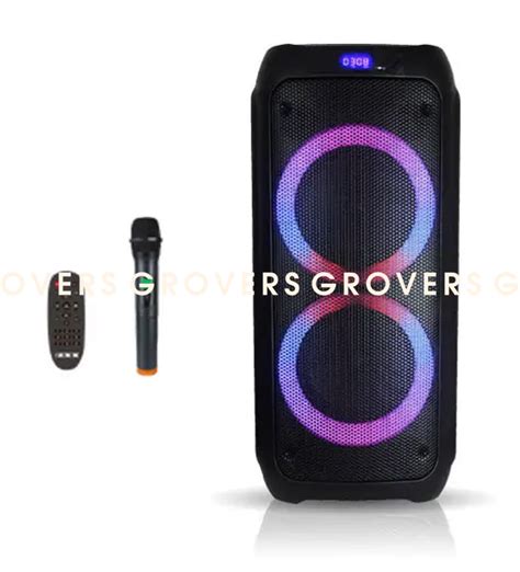 Колонка аккумуляторная ZXX-5506 500W портативная с радиомикрофоном USB ...