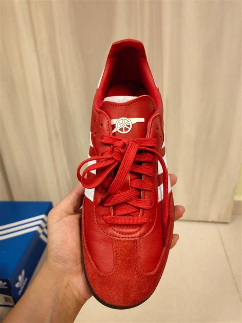 Arsenal Samba Shoes Men S Fashion Footwear Sneakers On Carousell