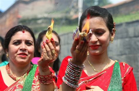 Teej festival being celebrated in Nepal - Wonders of Nepal