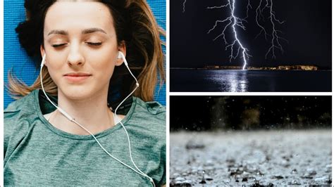 Deep Sleep Rain Sounds Thunder Instantly Sleep Within 5 Minutes