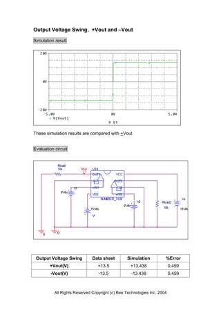 SPICE MODEL Of NJM082D In SPICE PARK PDF