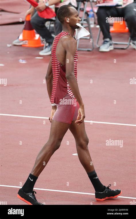 01 August 2021 Tokio Japan Mutaz Essa Barshim Aus Katar Beim