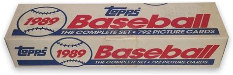 Topps Baseball Cards Values Complete Set