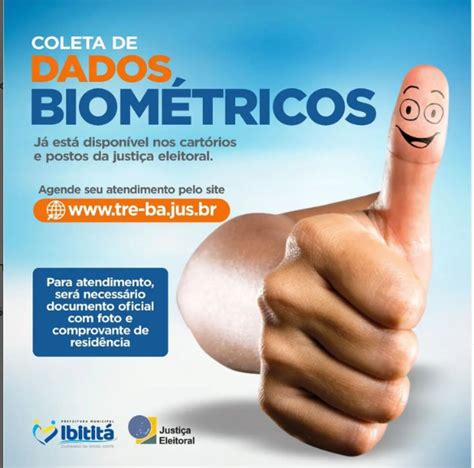 Coleta de dados biométricos Prefeitura Municipal de Ibititá