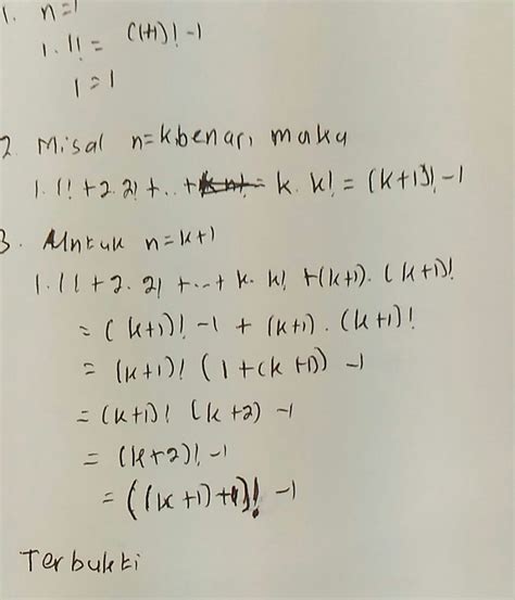 Contoh Soal Induksi Matematika Sederhana Koleksi Gambar