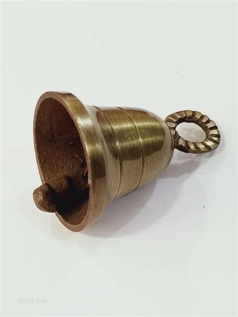 Brass Antique Bell Plain Kodia Inch For Religious At Rs