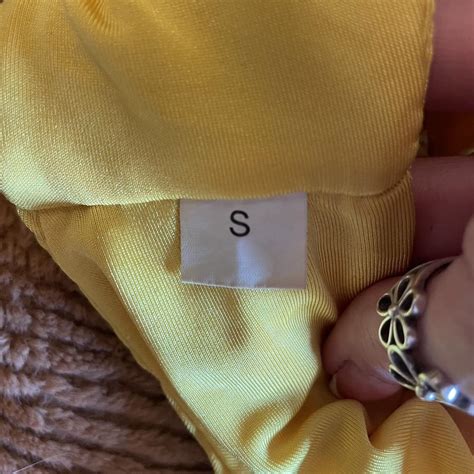 Yellow Shein Bikini Lush Colour No Padding Has Depop