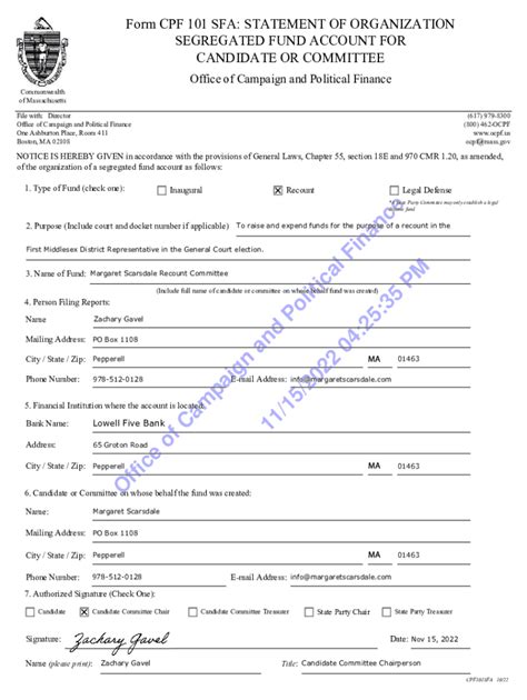 Fillable Online Form Cpf M Sfa Fax Email Print Pdffiller