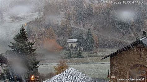 Maltempo Forti Nevicate In Corso Sulle Alpi Occidentali Foto