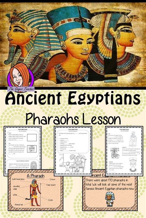 Ancient Egyptian Pharaohs History Lesson Resources To Teach Children