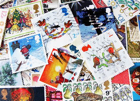 Christmas stamps | Christmas postage stamp collecting | Xmas stamps