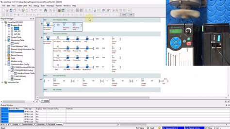 Plc Inovance Modbus Rtu Powerflex 525 Tutorial