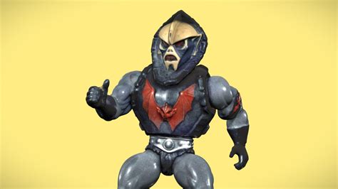 motu hordak figure  scan    model