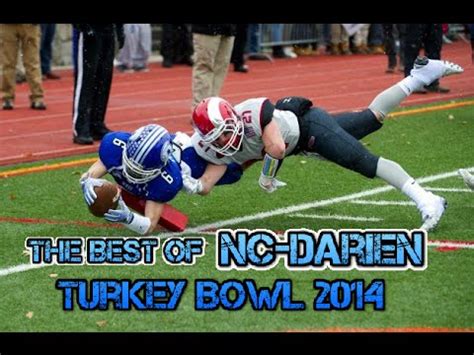 New Canaan Vs Darien Turkey Bowl 2014 YouTube