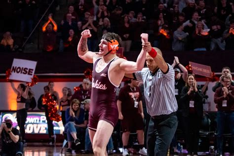 Hometown Kid Named Acc Wrestler Of The Week Virginia Tech Athletics