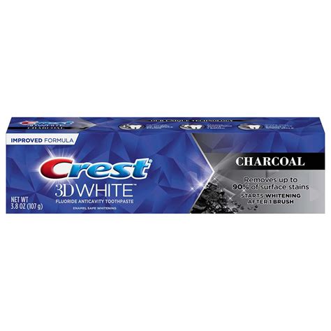 Crest 3D White Whitening Toothpaste - Charcoal - Shop Toothpaste at H-E-B