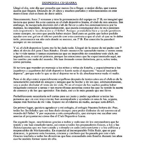 Carta De Agradecimiento Laboral Y Despedida