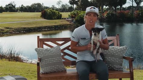 LPGA Players and Pups | Mel Reid | LPGA | Ladies Professional Golf ...