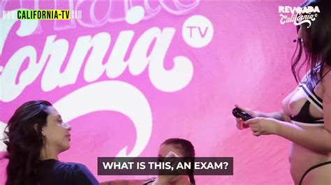 GIOVANNA GENESINE LOSES IT AND GETS NAKED ON SHOW Giovanna A