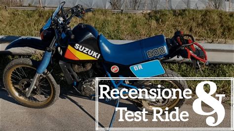 Suzuki Dr Recensione Test Ride Youtube