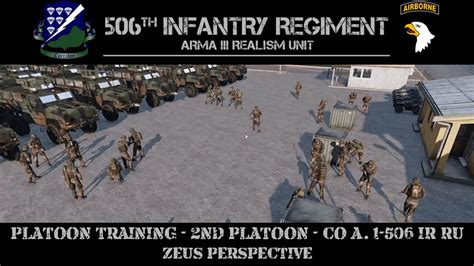 506th Ir Ru Havoc 2 Platoon Fun Training Zeus Perspective Youtube