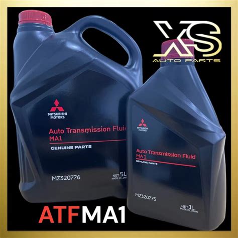 100% GENUINE MITSUBISHI ATF MA1 (5L) (1L)TRANSMISSON AUTO FLUID MADE IN ...