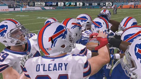 Madden Nfl 16 Buffalo Bills Vs Miami Dolphins Gameplay Xboxone Hd 1080p