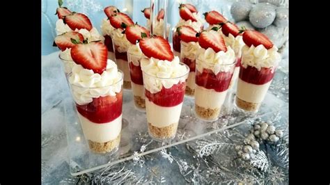 Strawberry Cheesecake Shooters Free Style In Kitchen