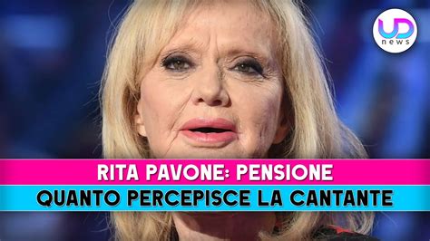 Rita Pavone Ecco Quanto Prende Di Pensione Youtube