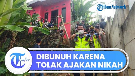 Motif Pelaku Pembunuhan Janda Di Bandung Karena Sakit Hati Menolak