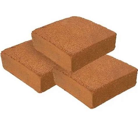 Square Coco Peat Brick Packaging Type Hdpe Bag Packaging Size Kg