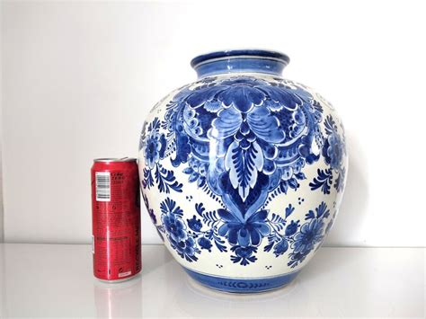 De Porceleyne Fles Delft Large Ball Vase Earthenware Catawiki