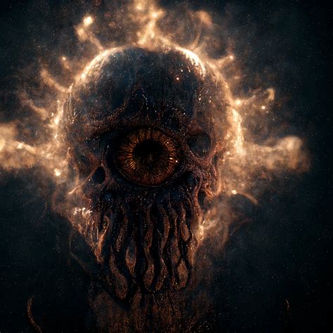 Midjourney Prompt Azathoth Cosmic Horror God Dramatic Prompthero