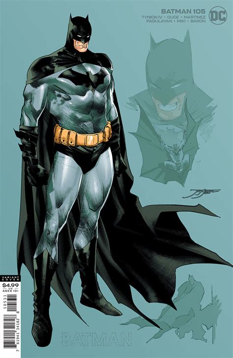 Dc Comics Batman Vol 3 105 Cover C 125 Jorge Jimenez Batman Variant