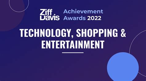 Ziff Davis on Twitter: "Congratulations to Technology, Shopping & Entertainment’s 2022 Ziff ...