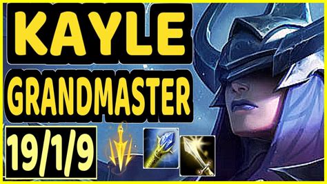 Dawidsonek Kayle Kda Mid Gameplay Euw Ranked Grandmaster