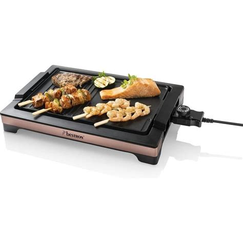 Grill De Table Lectrique Teppanyaki Avec Plaque De Cuisson Amovible