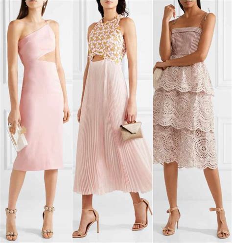 Blush Pink Dress What Color Shoes With Blush Or Light Pink Dress Blush Pink Dresses Colorful