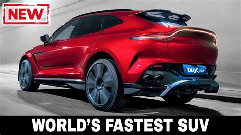 Fastest Suv In The World With 193 Mph Top Speed 2023 Aston Martin Dbx707 Youtube