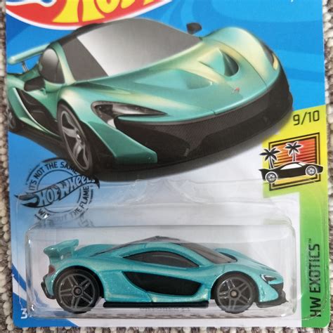 Hot Wheels McLaren P Turquoise Hw Exotics Present Rare Etsy