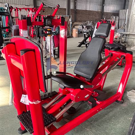 China Pin Loaded Seated Leg Press Machine Suppliers Manufacturers Factory Direct Price