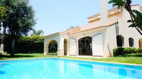 Villa M Louer El Manar Val D Anfa Casablanca