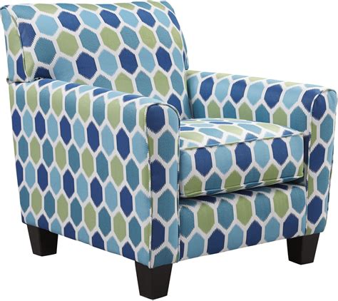 Ayanna Nuvella Turquoise Accent Chair from Ashley | Coleman Furniture