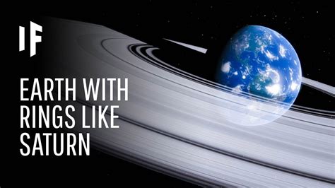 What if Earth Had Rings Like Saturn?