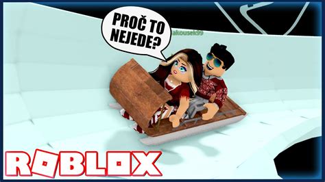 MÁme Asi RozbitÉ SÁnĚ 😂 Roblox Sled Obby W Vendaliroblox Youtube