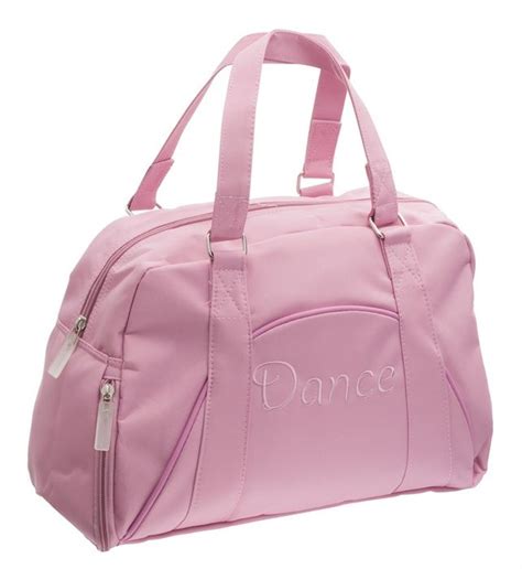 Capezio B46C Childrens Pink Dance Bag. Dance embroidery and piping trim ...